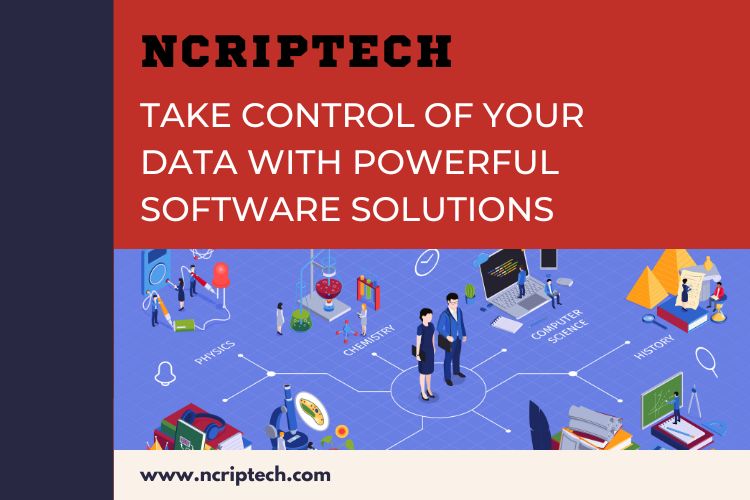 Take control of your data with powerful software solutions