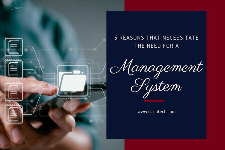 5 Reasons That Necessitate the Need for a Management System